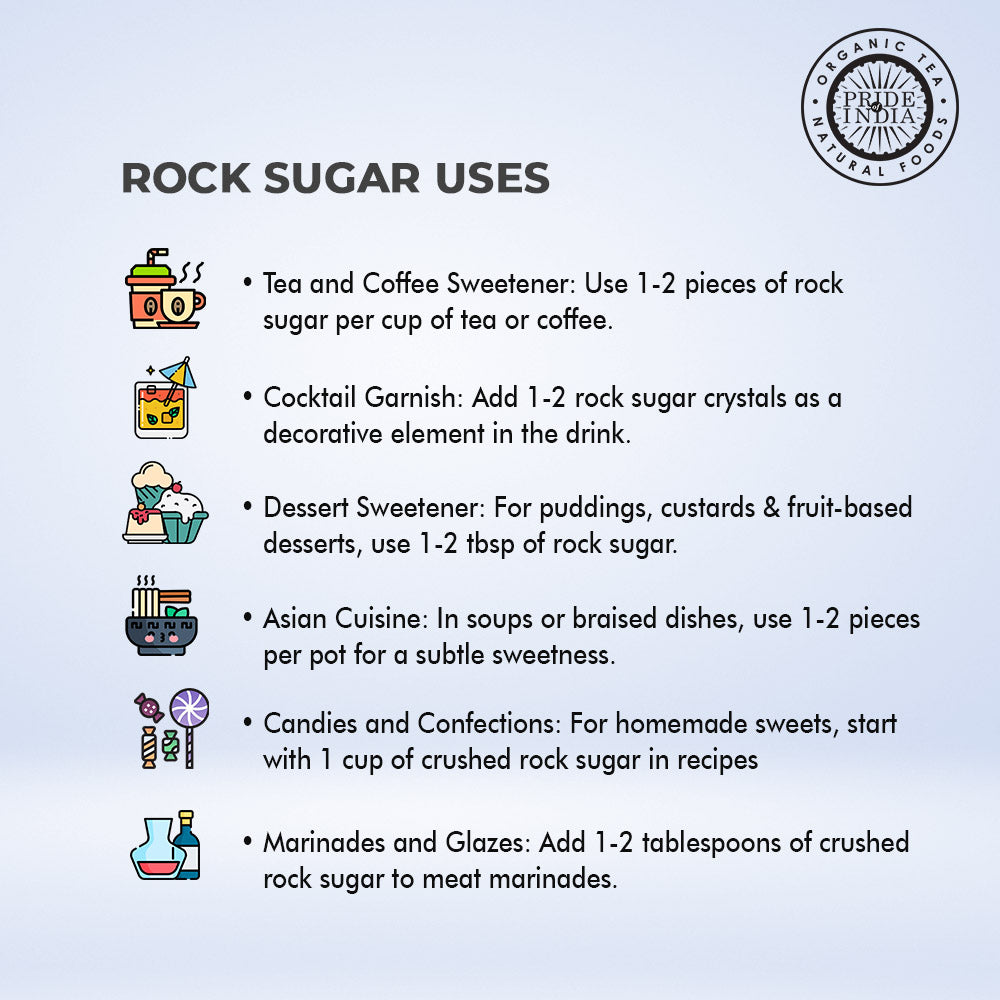 Natural Crystal Rock Sugar