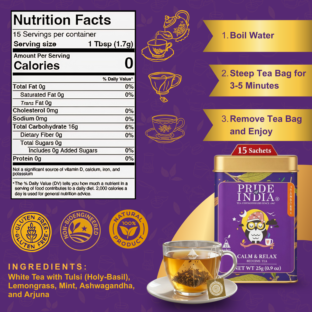 Calm & Relax Bedtime Tea Bags