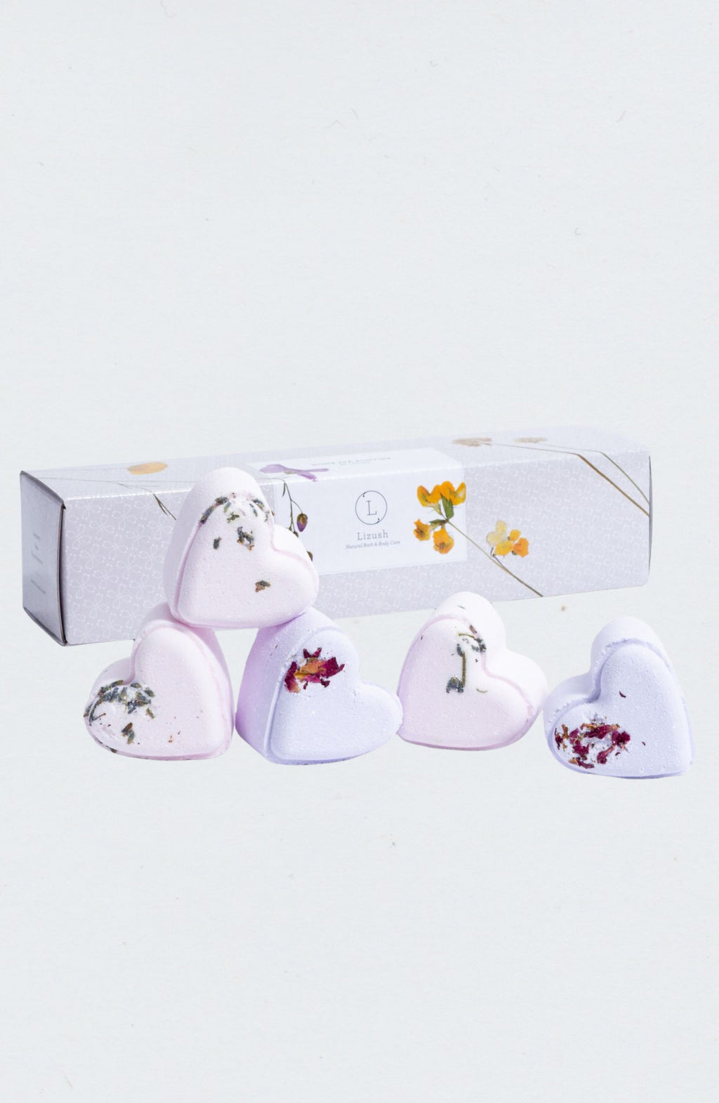 Heart Shaped Shower Steamers Gift Box (Set of 5)