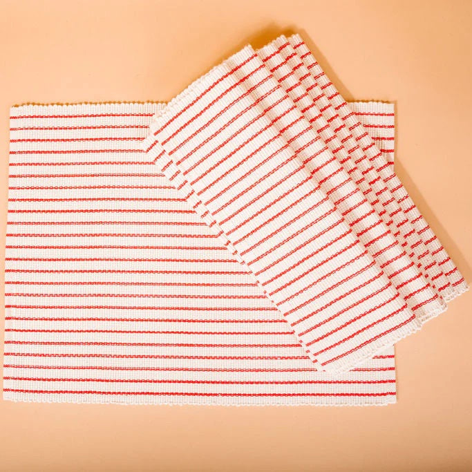 Red Rangi Placemats (Set of 4)