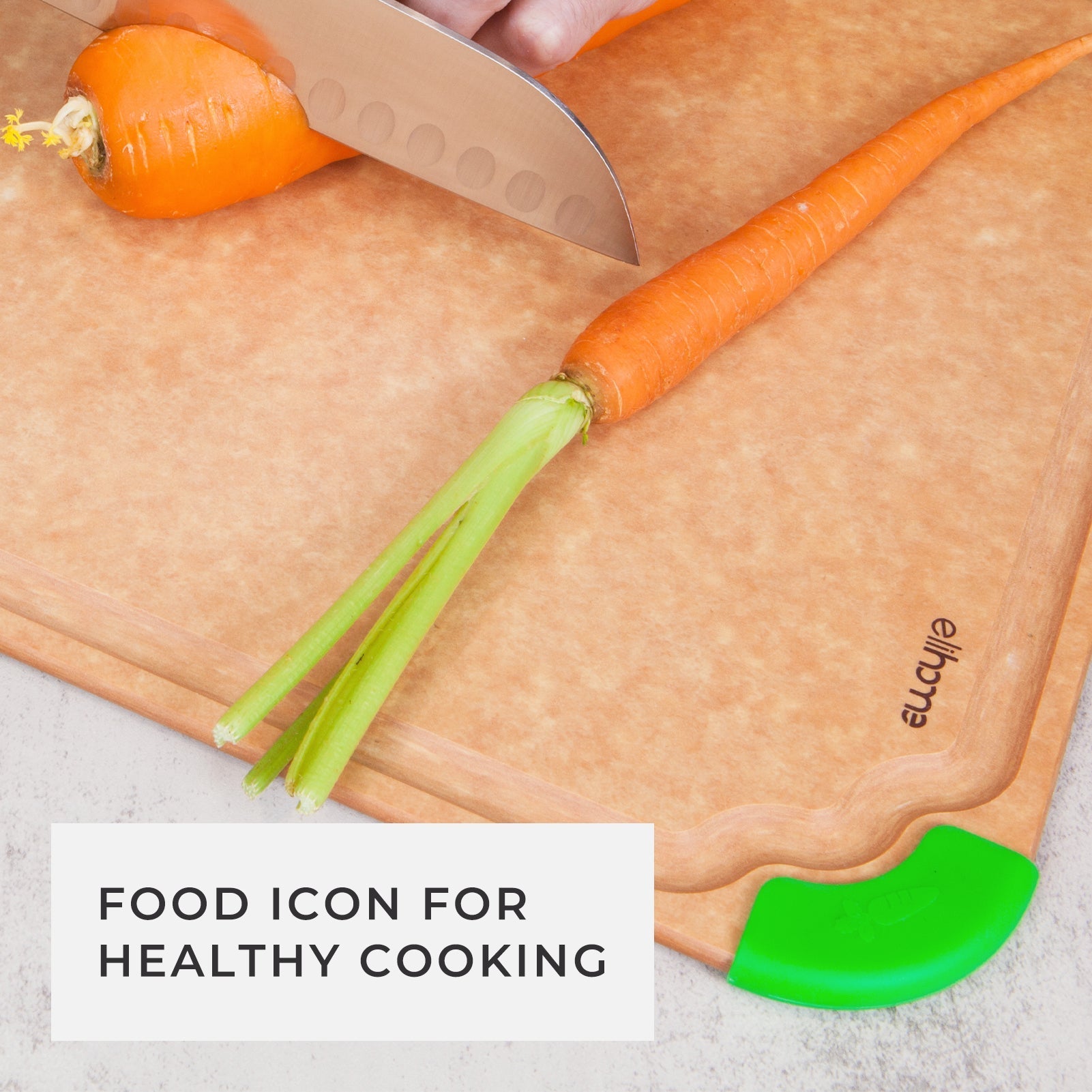 4-Piece Cutting Wise Cutting Board Set (S+M+L+XL)
