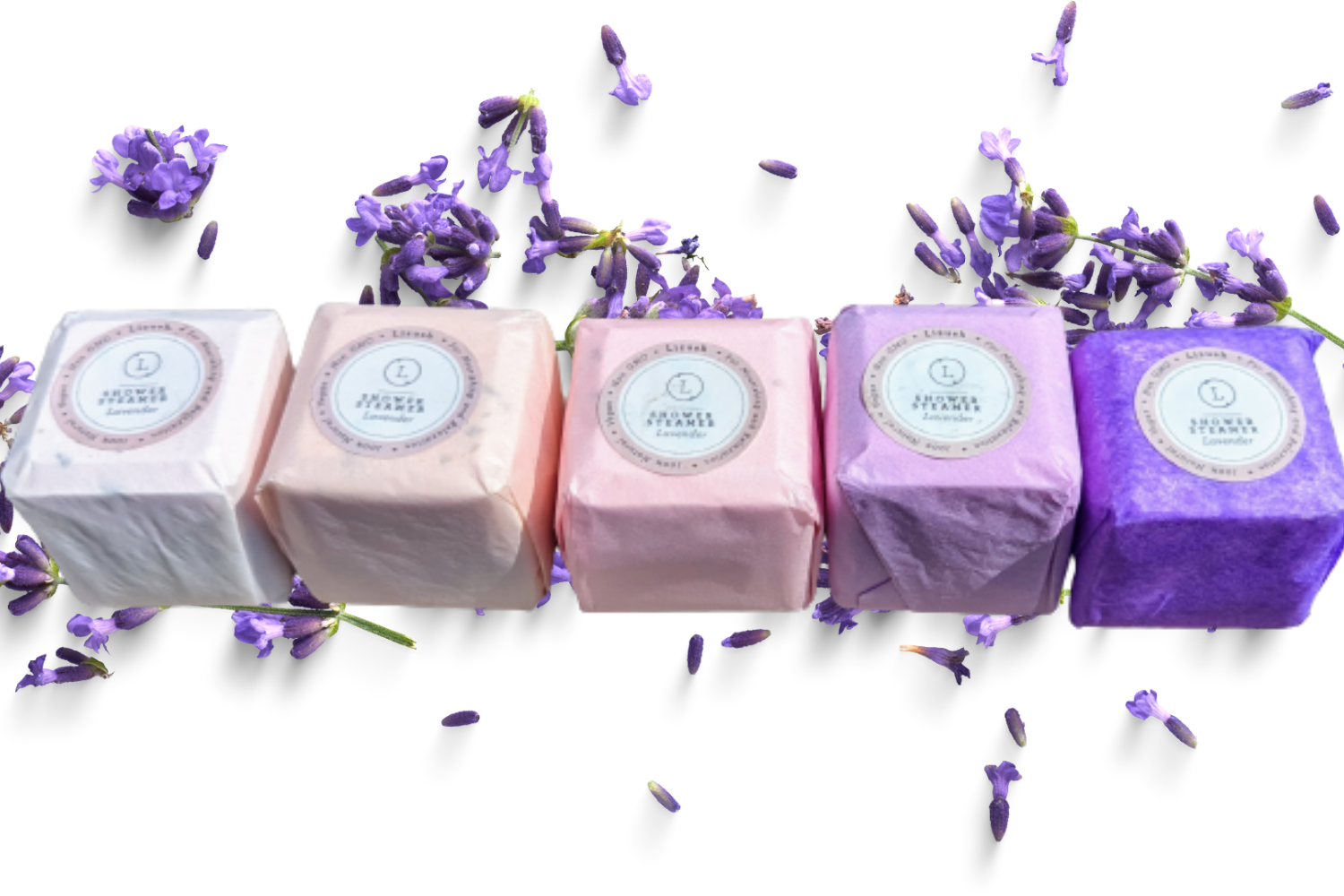 Natural Vegan Mix Scent Shower Steamers (100ct.)