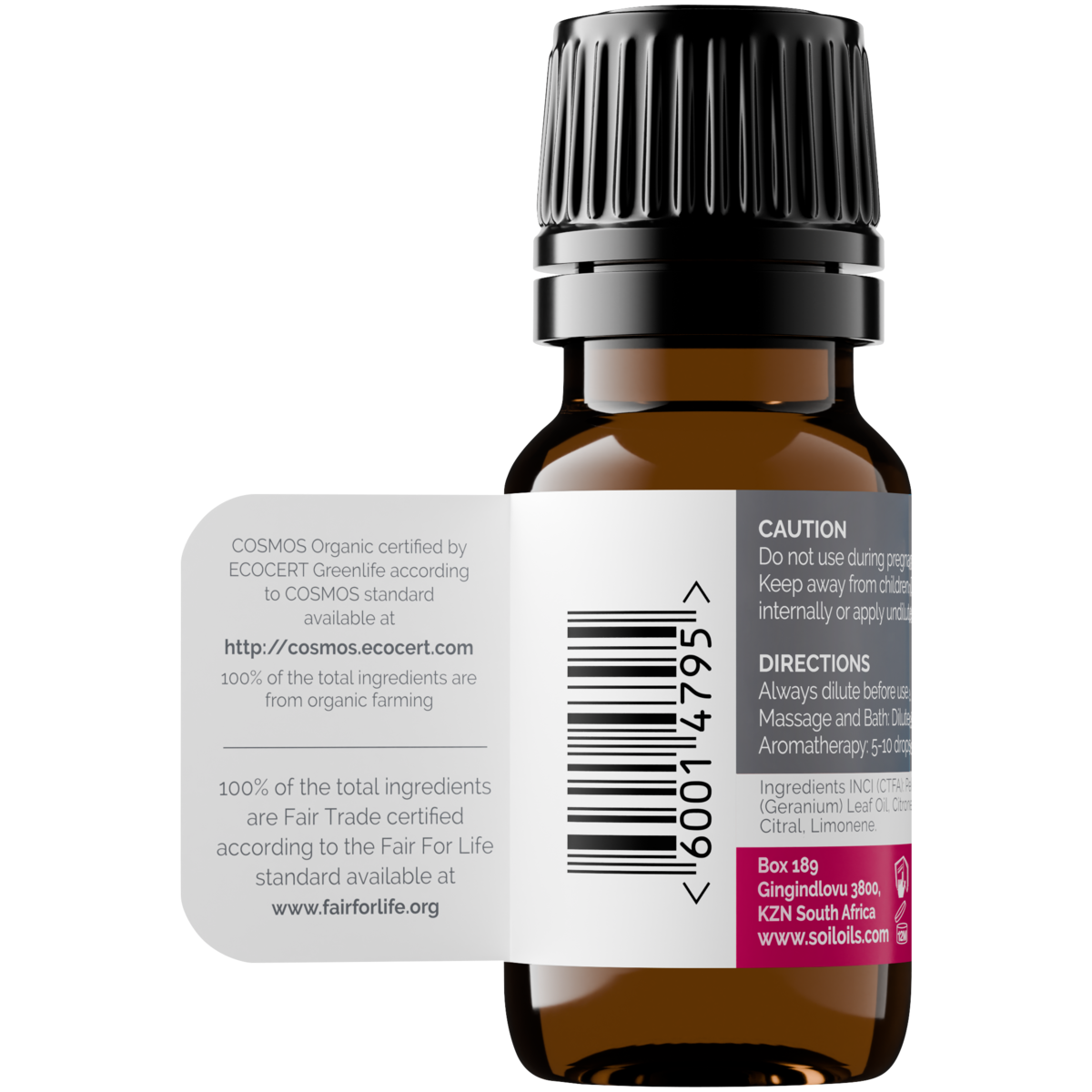 Organic Rose Geranium Essential Oil