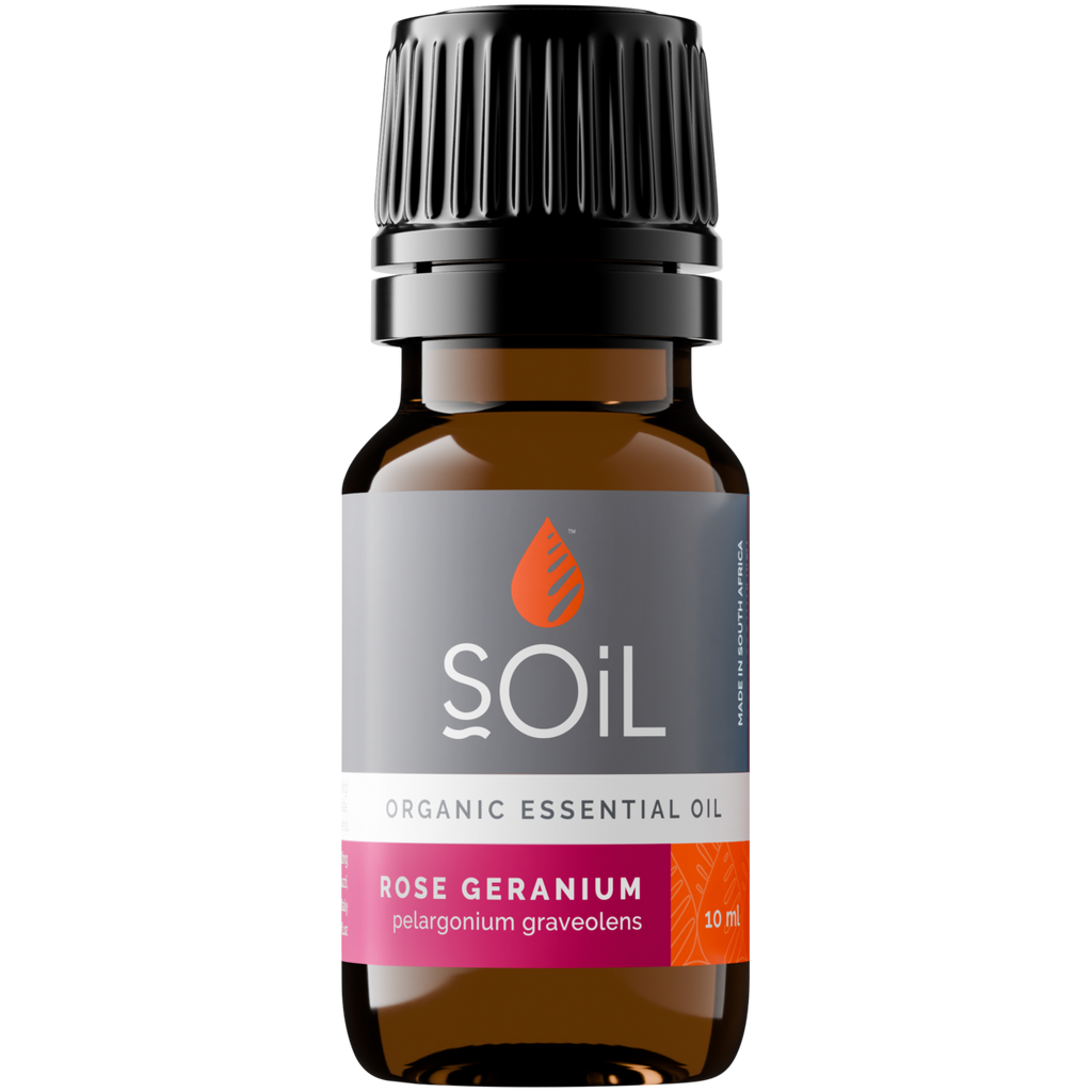 Organic Rose Geranium Essential Oil
