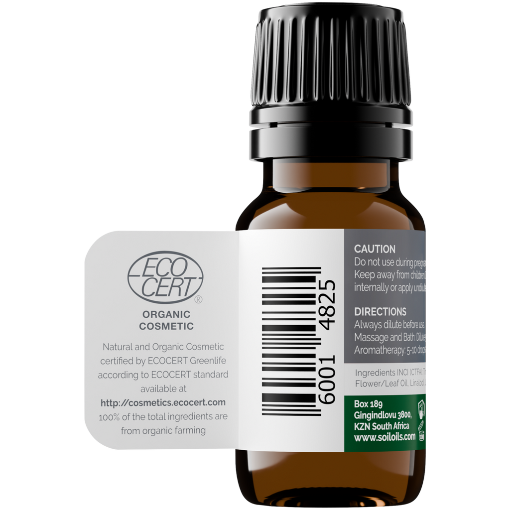 Organic Thyme Essential Oil (Thymus Vulgaris) 10ml