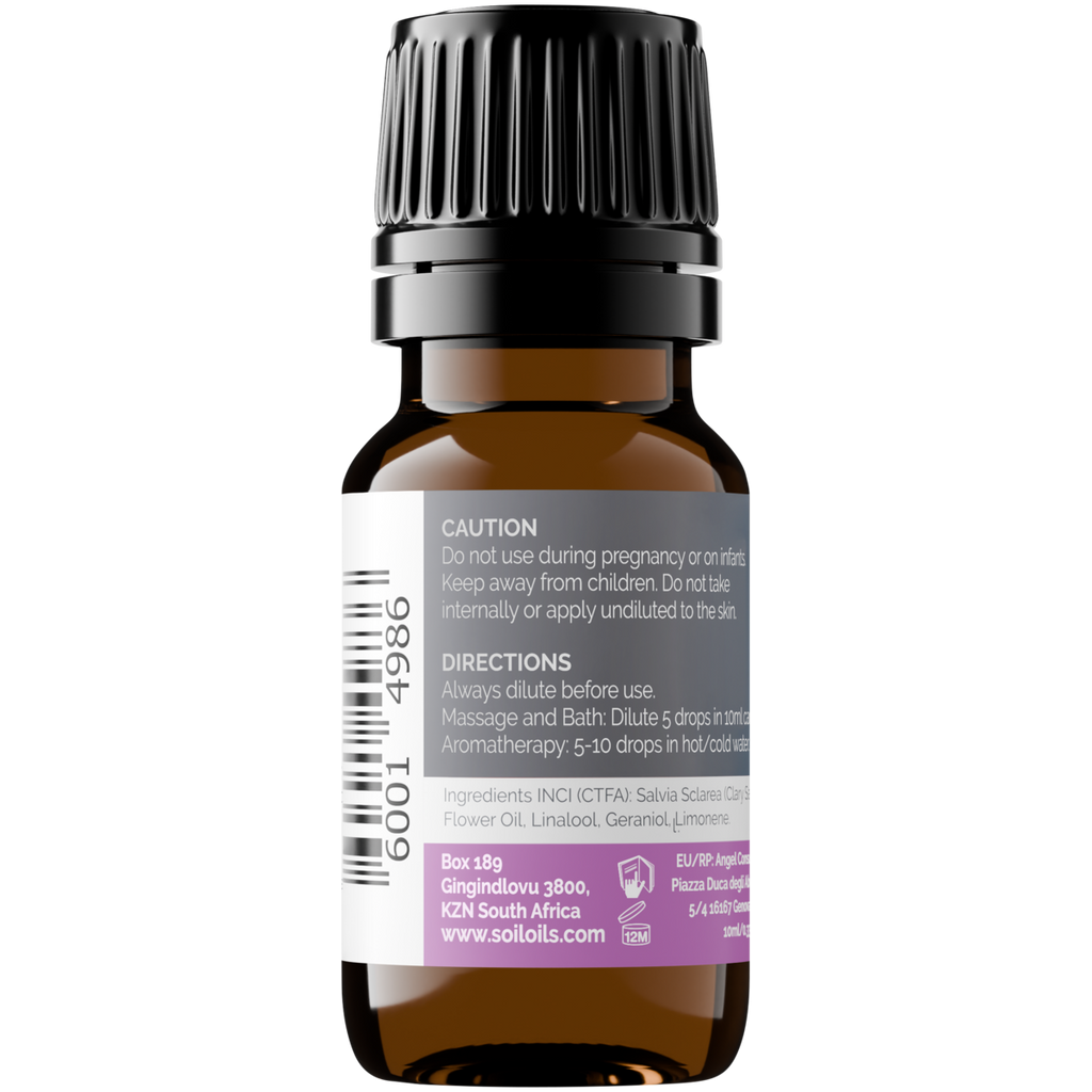 Organic Clary Sage Essential Oil