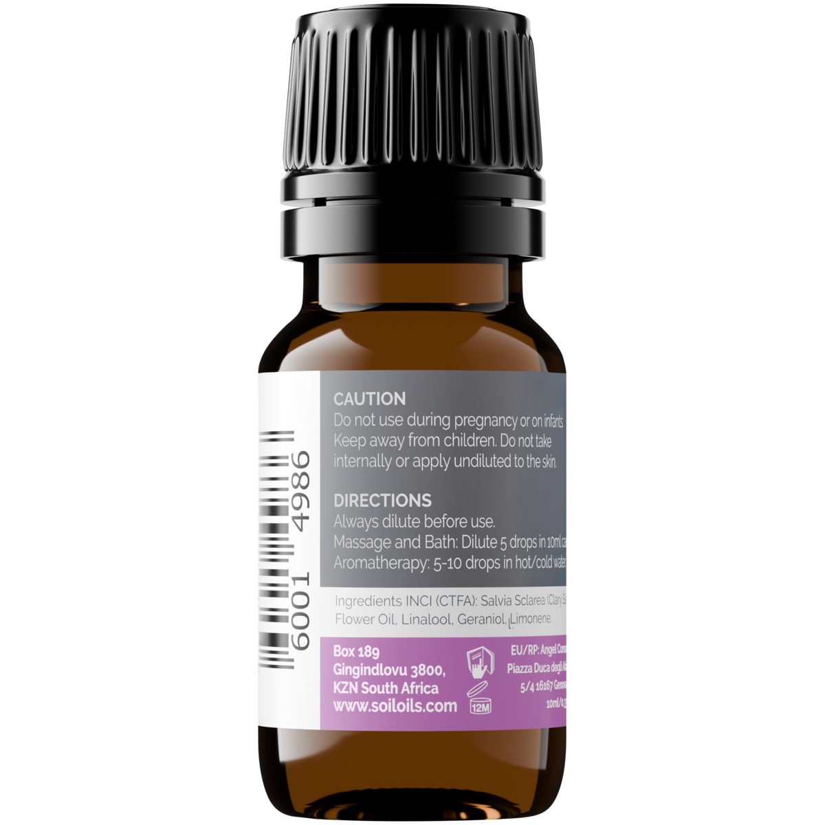 Organic Clary Sage Essential Oil