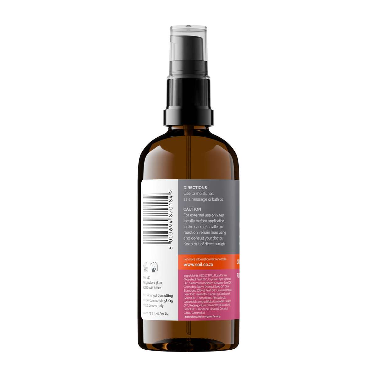 Organic Pure Tissue Blended Oil (100ml)