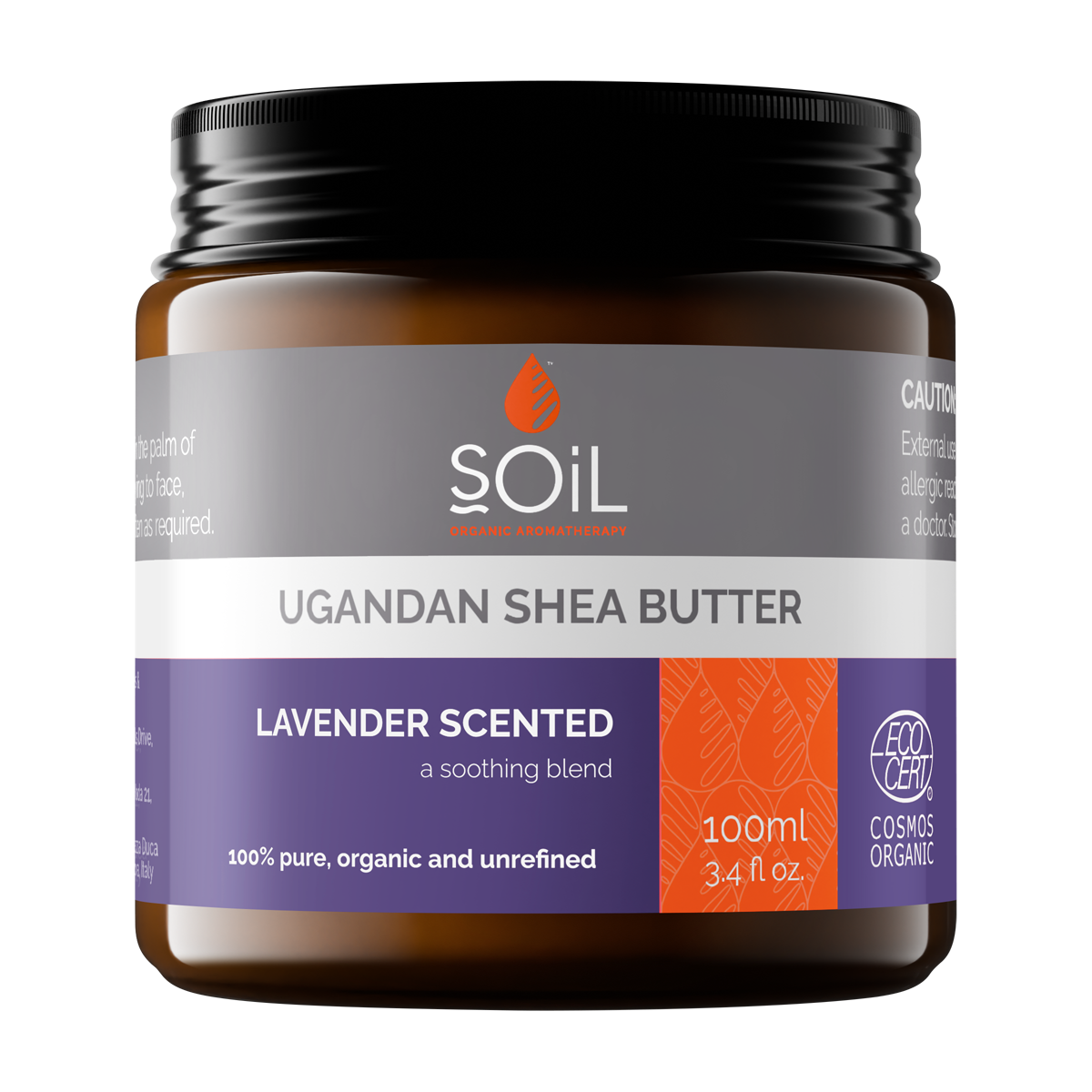 Organic Shea Butter - Lavender Scented (100ml)