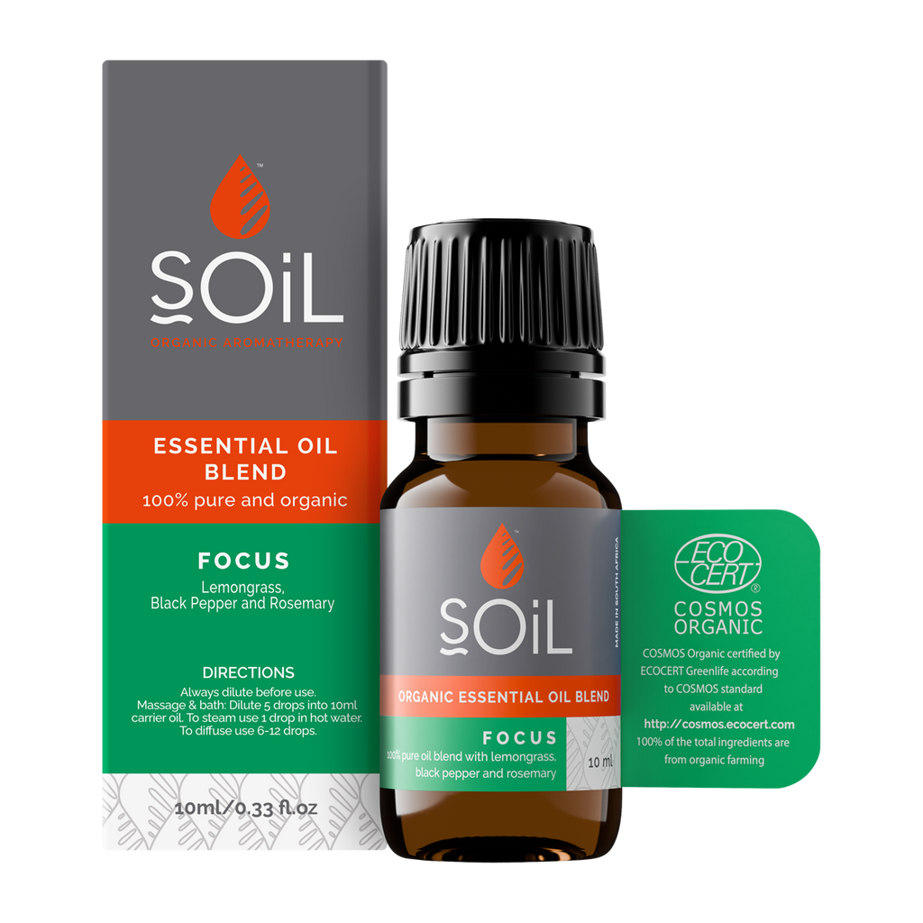 Organic Essential Oil Blend - Focus (20ml)