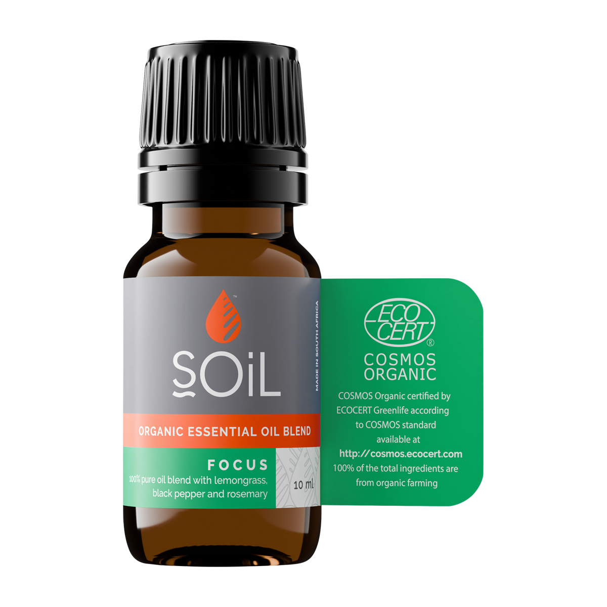 Organic Essential Oil Blend - Focus (10ml)