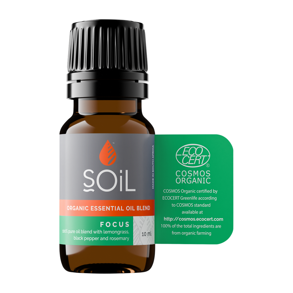 Organic Essential Oil Blend - Focus (20ml)