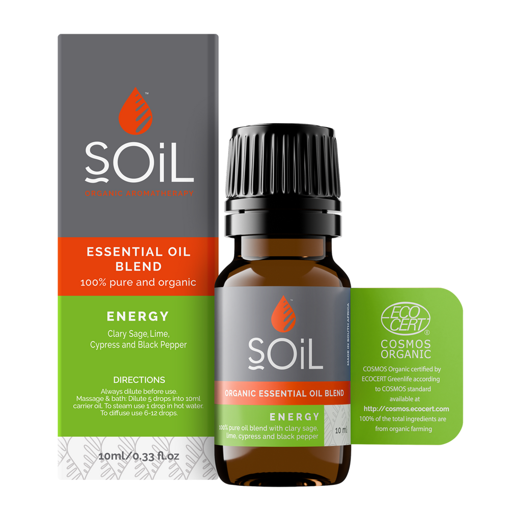 Organic Essential Oil Blend - Energy (10ml)