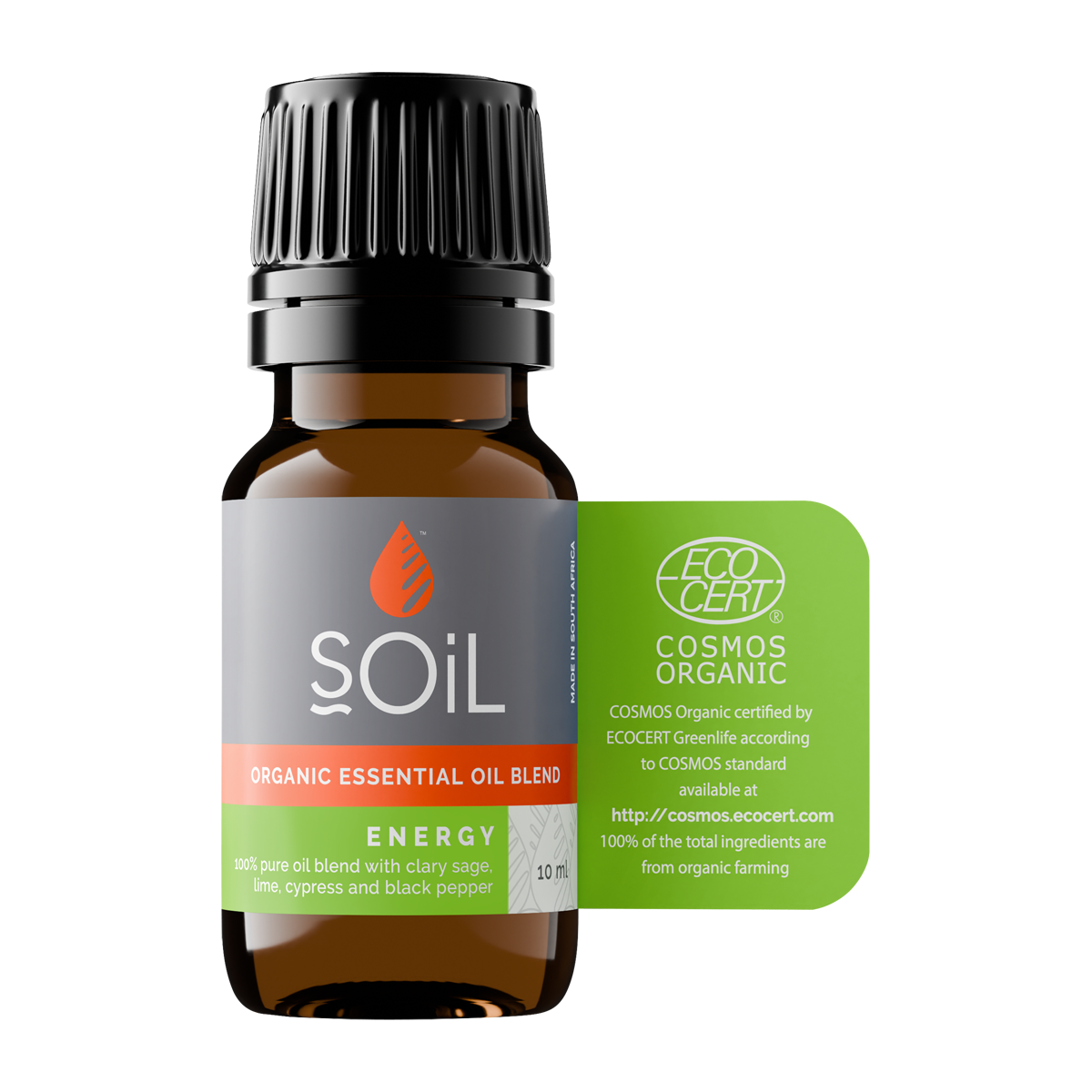 Organic Essential Oil Blend - Energy (10ml)