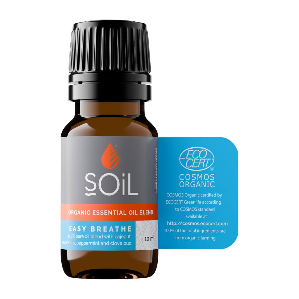 Organic Essential Oil Blend - Easy Breathe (10ml)
