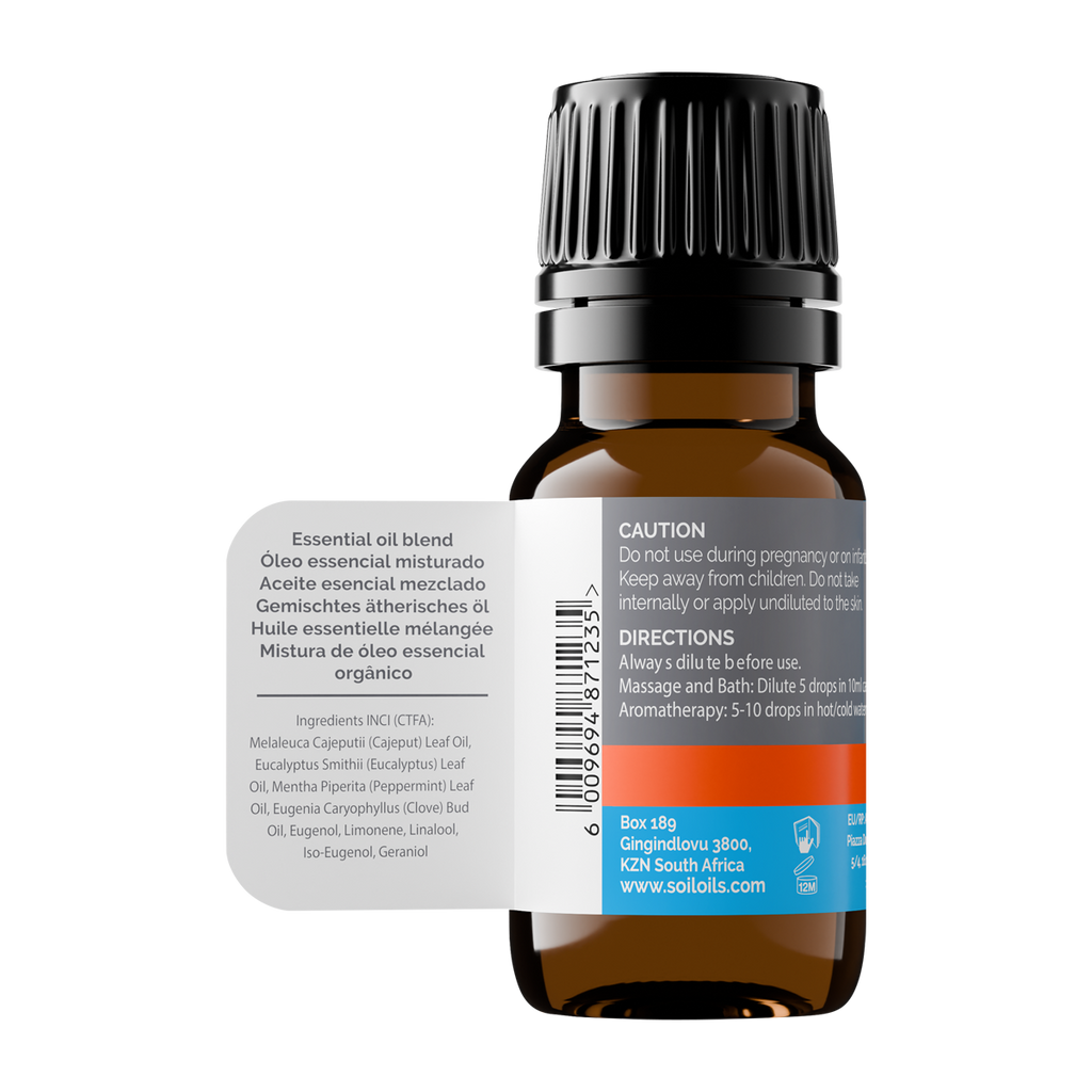 Organic Essential Oil Blend - Easy Breathe (10ml)