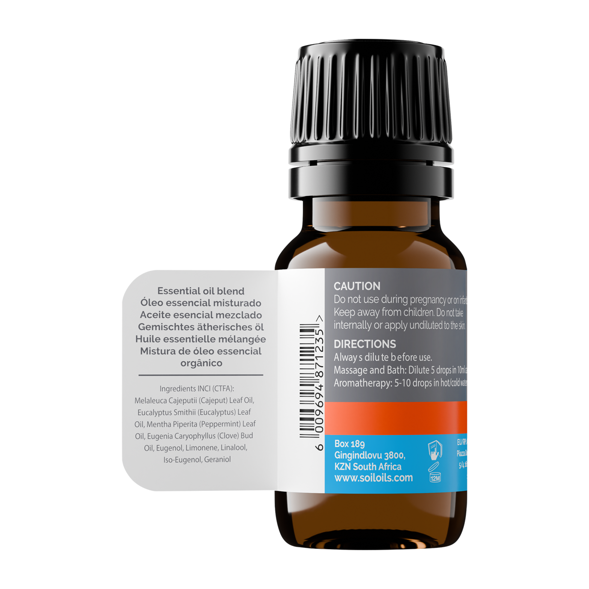 Organic Essential Oil Blend - Easy Breathe (10ml)