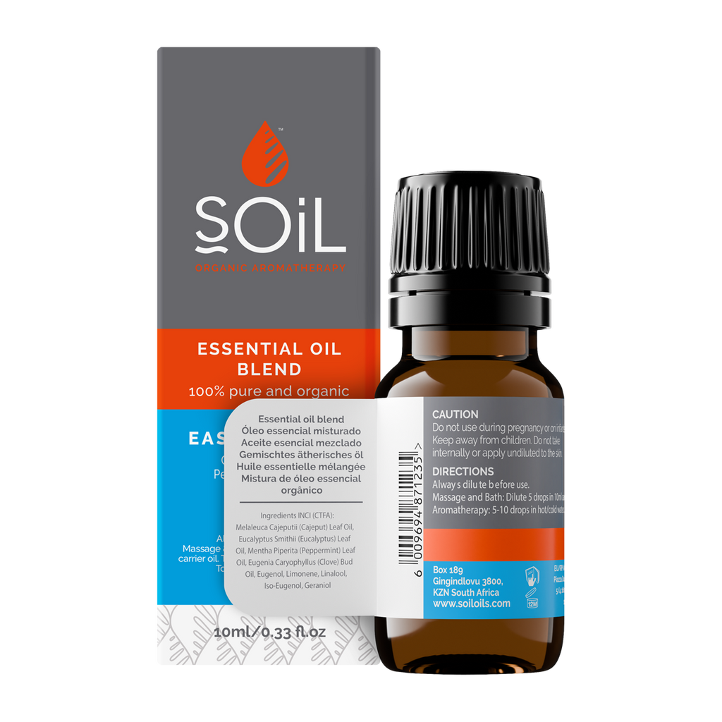 Organic Essential Oil Blend - Easy Breathe (10ml)