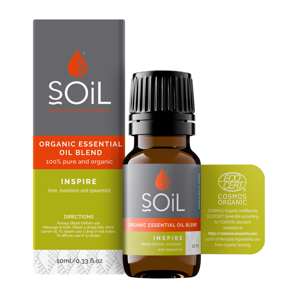 Organic Essential Oil Blend - Inspire (10ml)