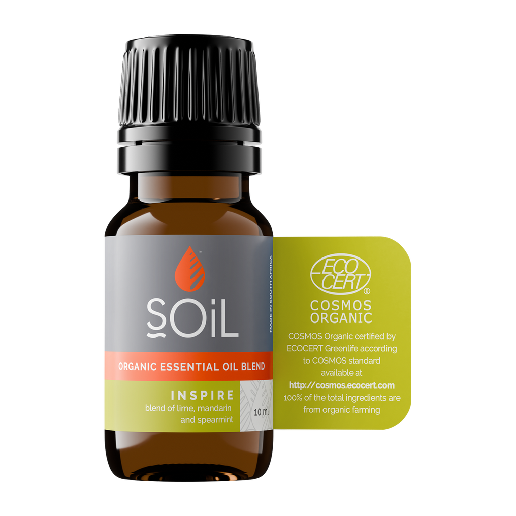Organic Essential Oil Blend - Inspire (10ml)