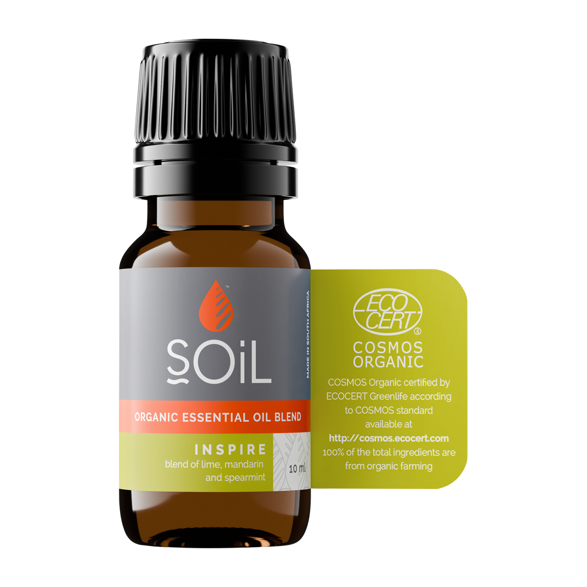 Organic Essential Oil Blend - Inspire (10ml)