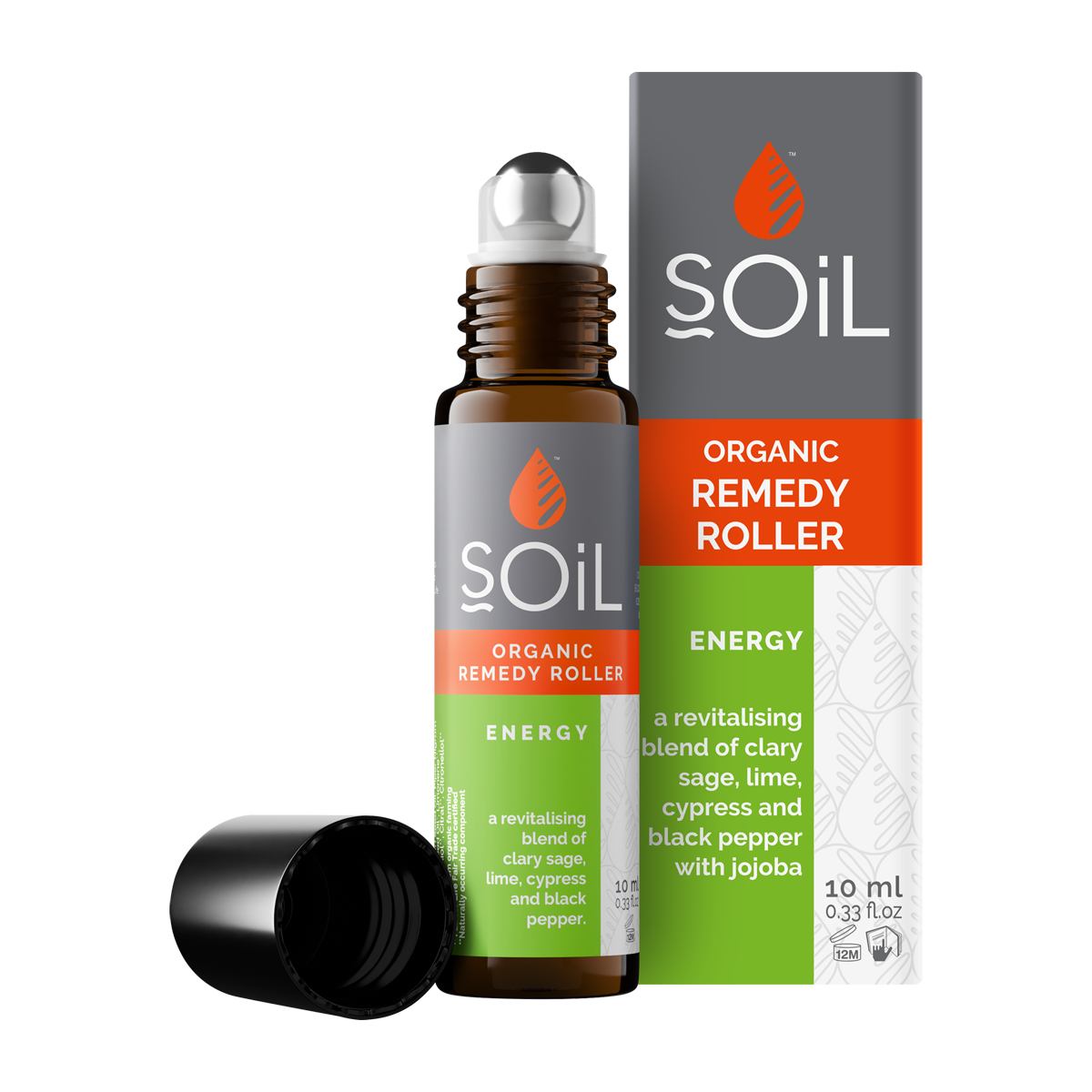 Organic Remedy Roller - Energy (10ml)