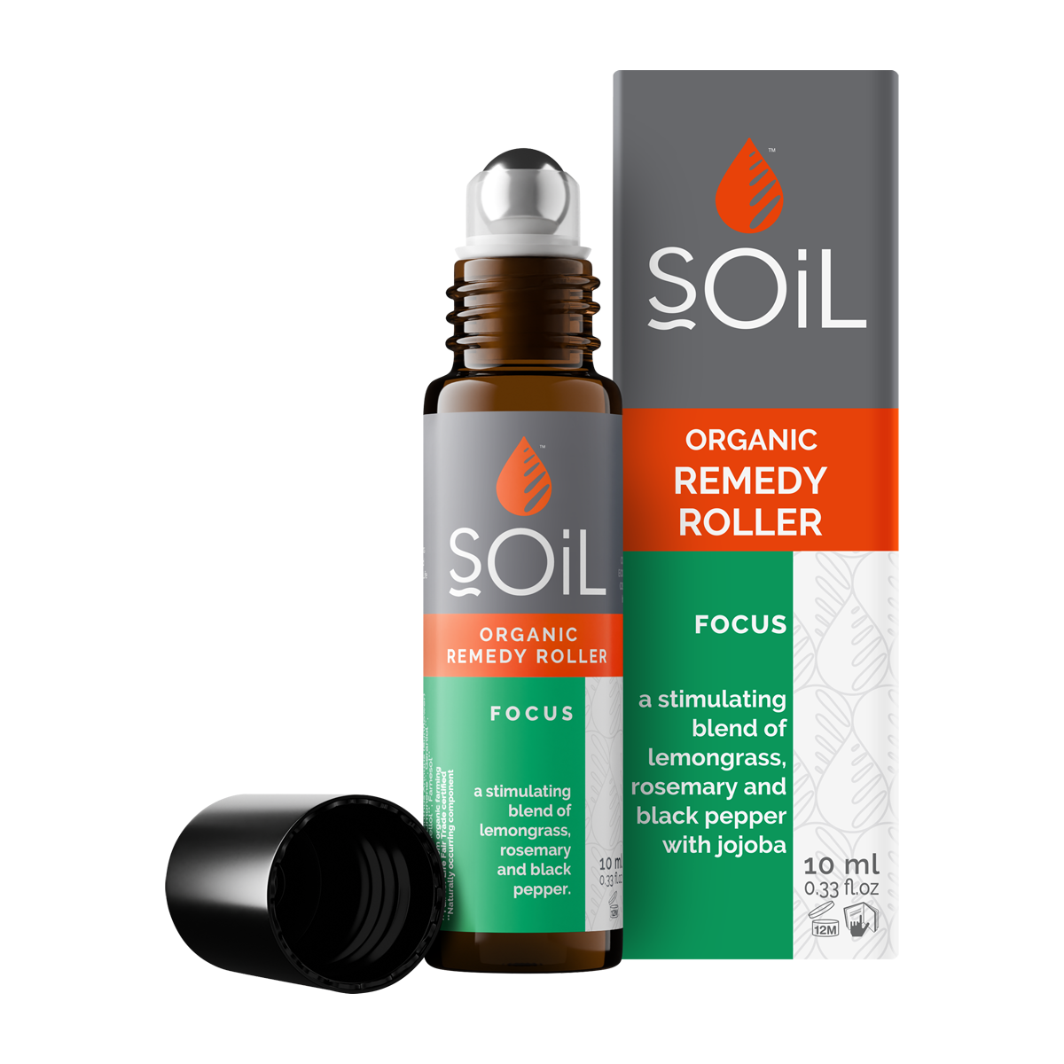 Organic Remedy Roller - Focus (20ml)