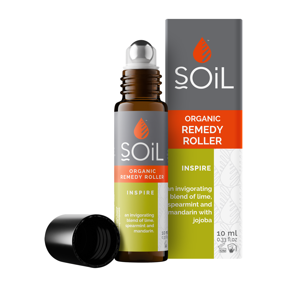 Organic Remedy Roller - Inspire (10ml)