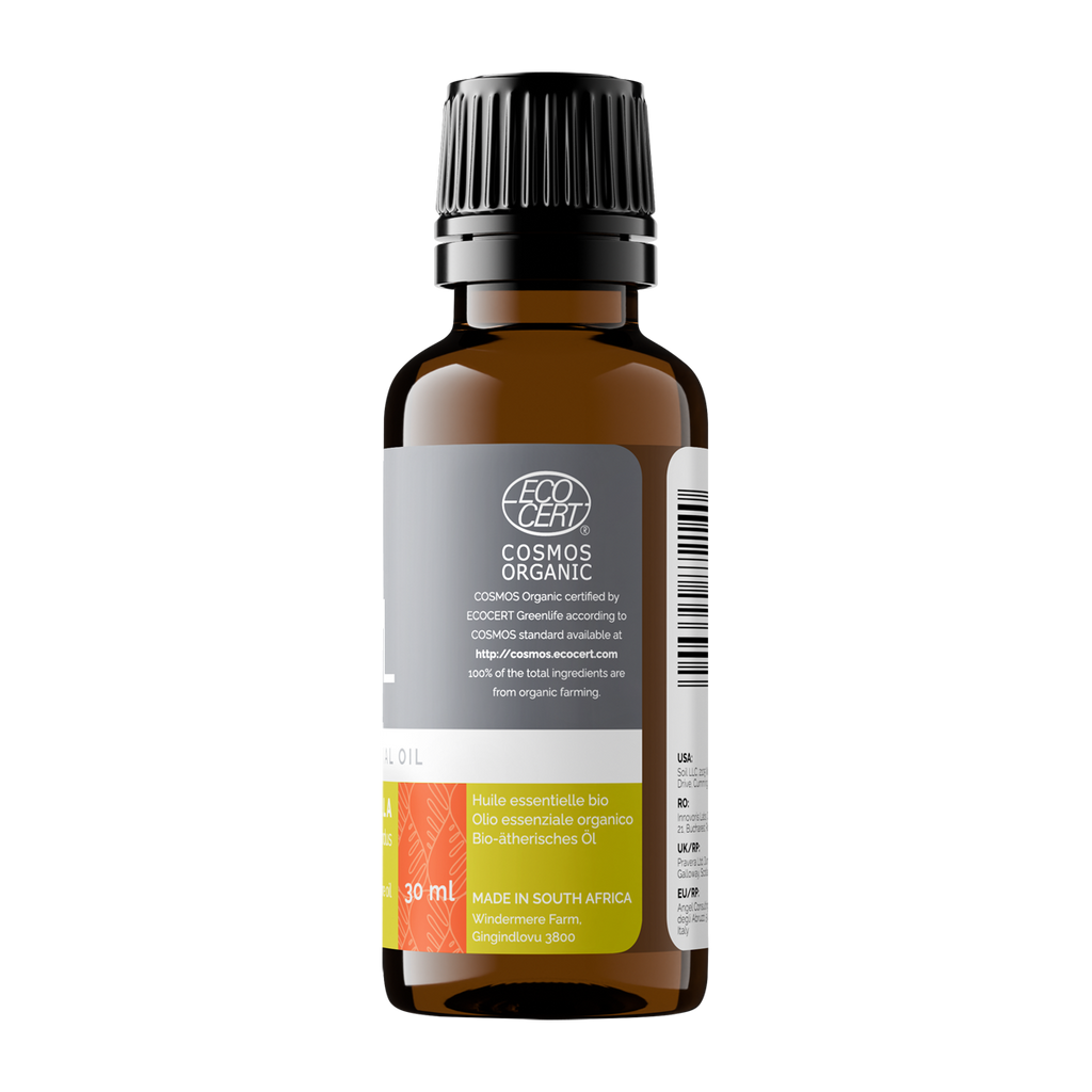 Organic Citronella Essential Oil (Cymbopogon Nardus) 30ml