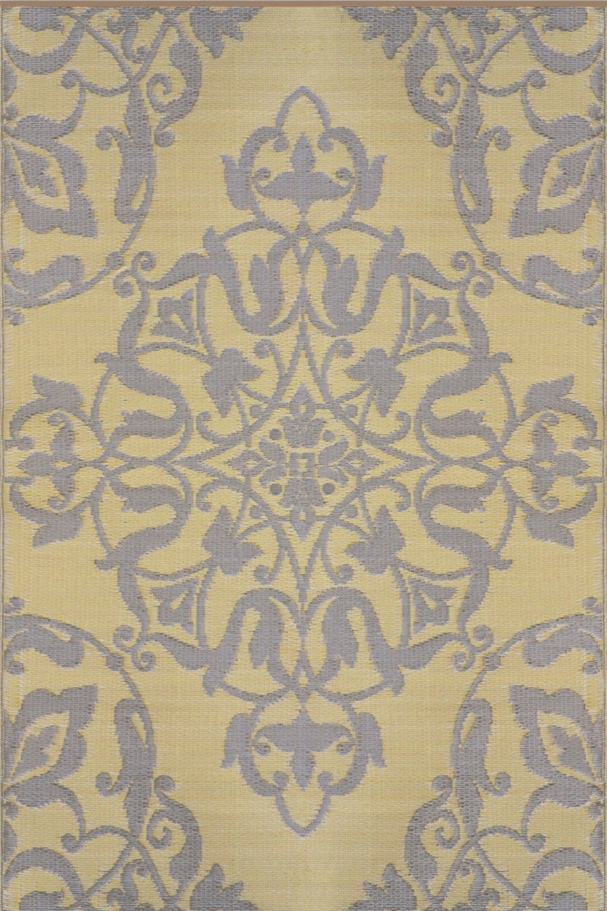 New Wrought Iron Soft Gold Rug