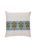 Parakeets Blue/Green Pillow Cover