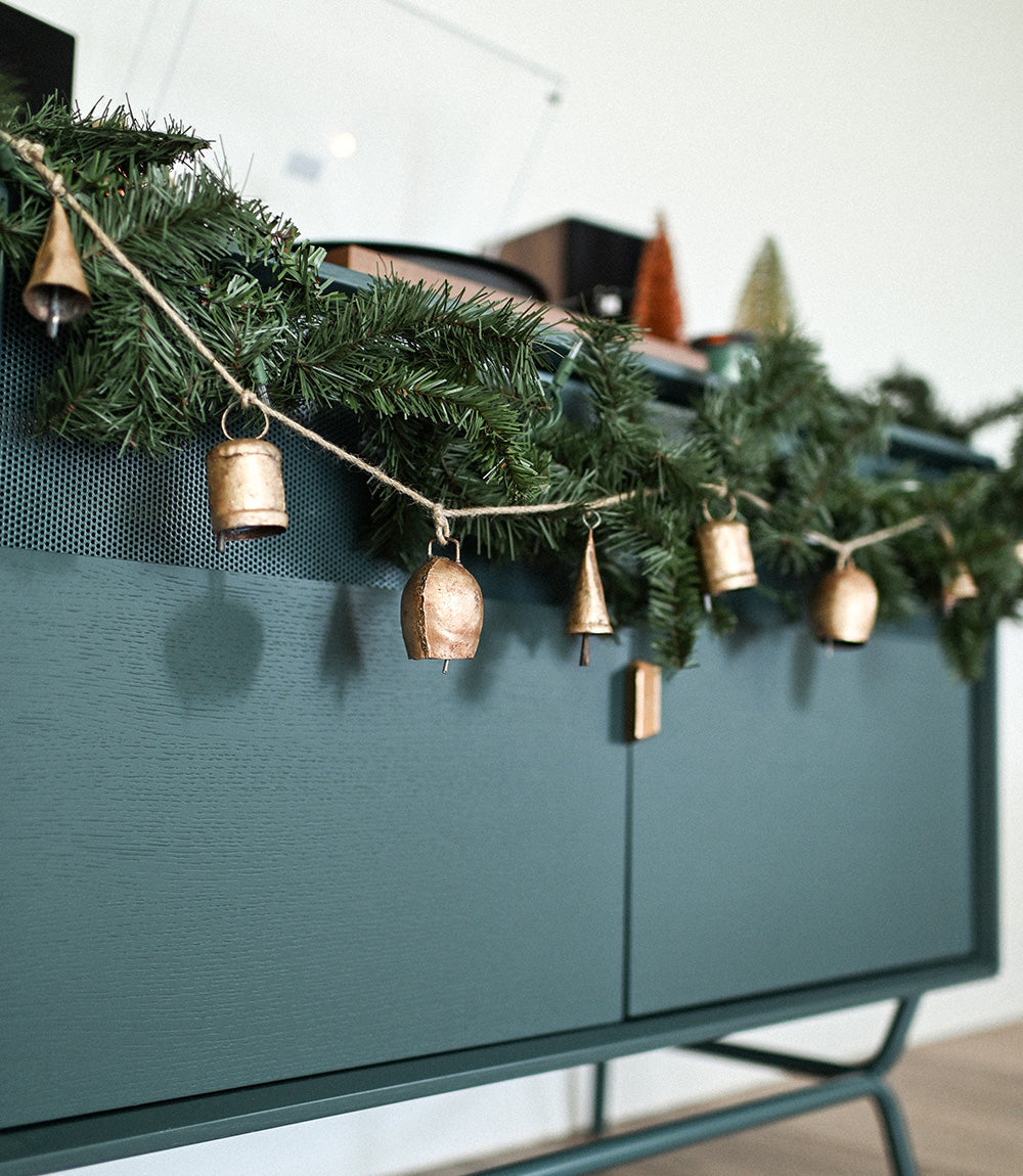 Rustic Bell Hanging Garland (Hand Tuned)