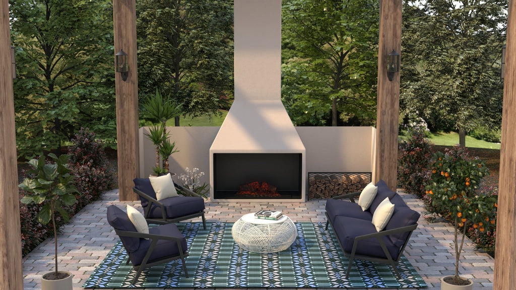 Moroccan Dark Periwinkle Rug