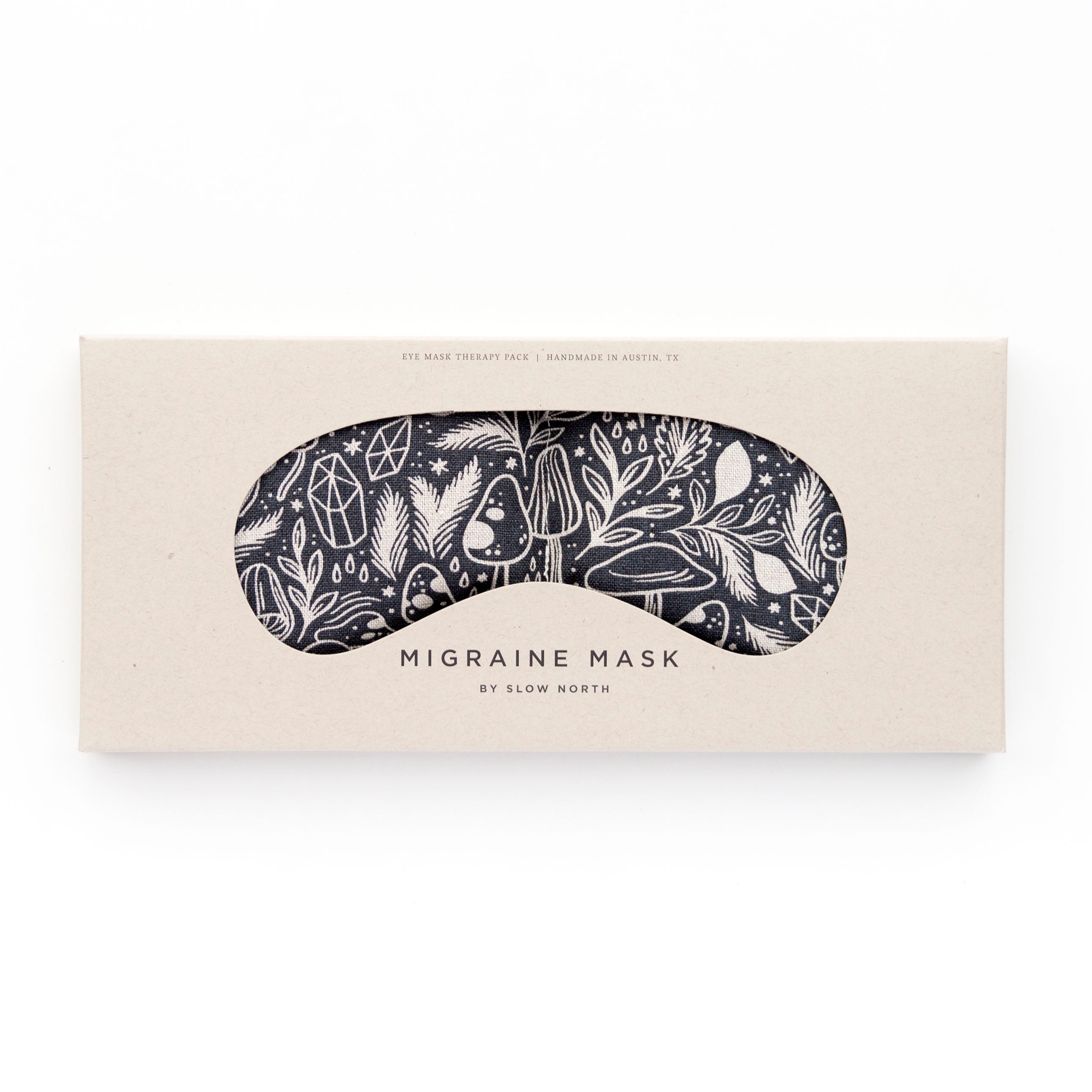 Eye Mask & Neck Wrap Bundle - Mystical Mushroom