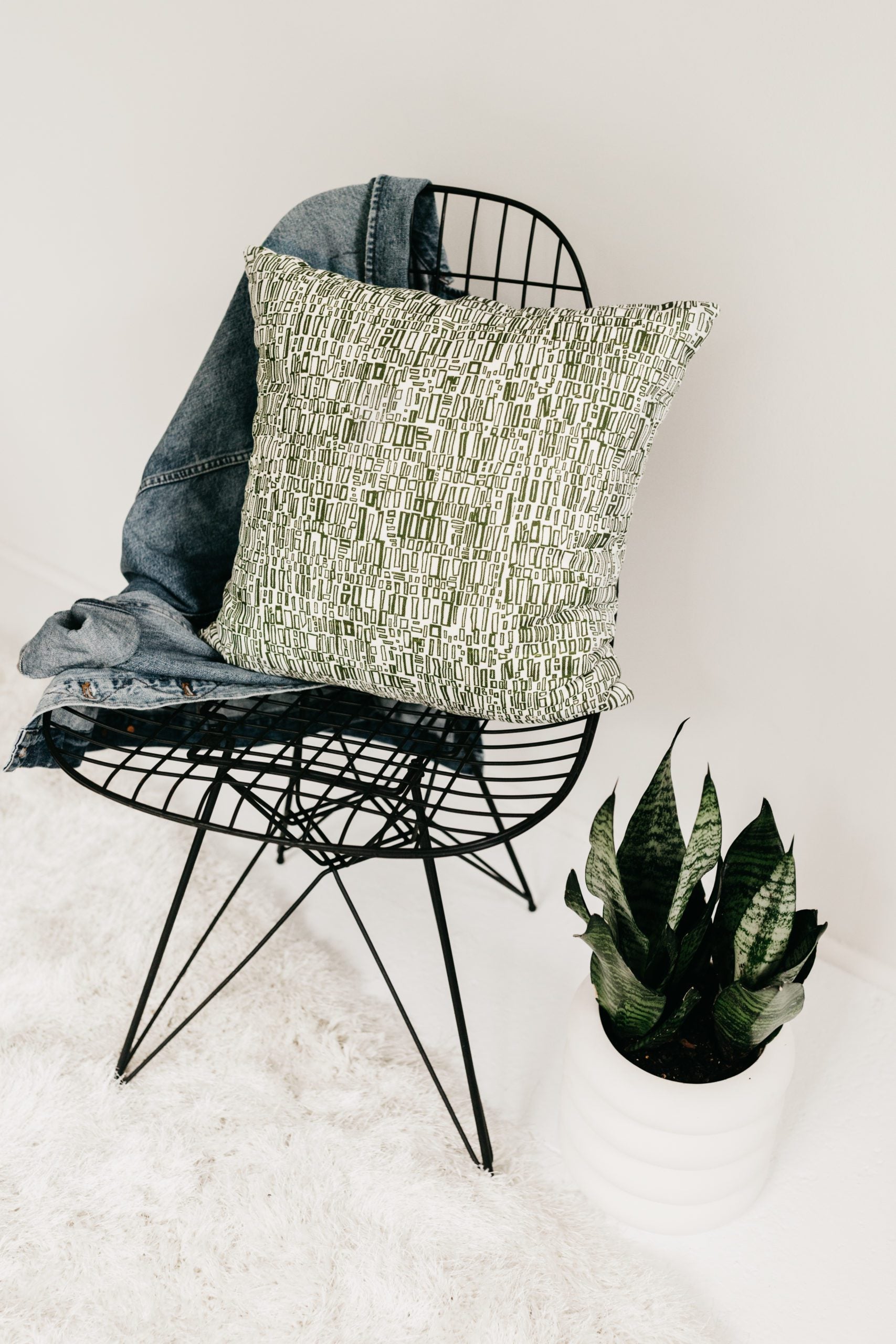 Leucadia in Cereus Pillow (18" x 18")