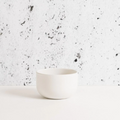 Tunisian Bowl - Matte White
