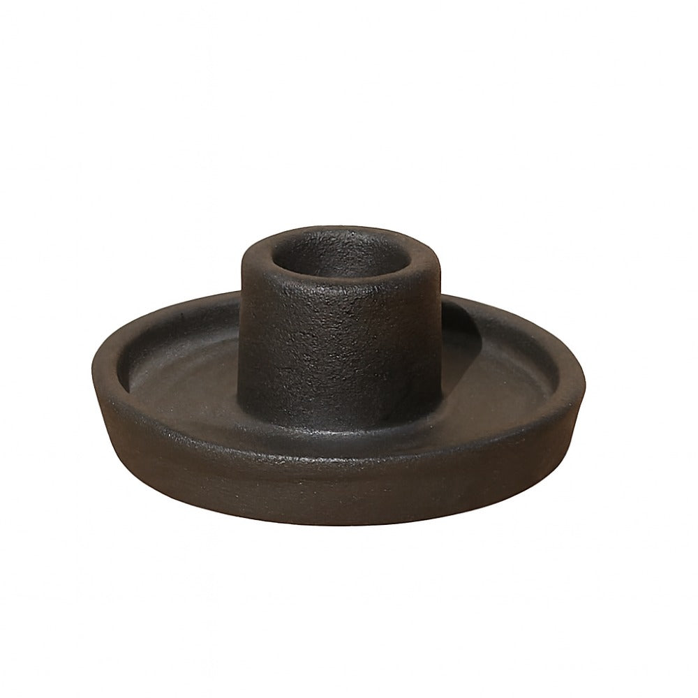 Whirl Ceramic Candle Holder (Set of 2)