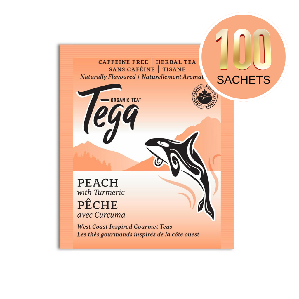 Organic Peach Turmeric Herbal Tea