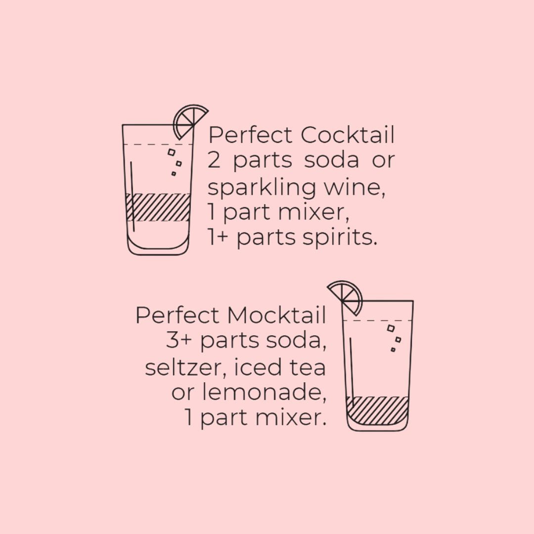 Rose, Honey & Lemon Cocktail & Mocktail Mixer, 16 fl oz