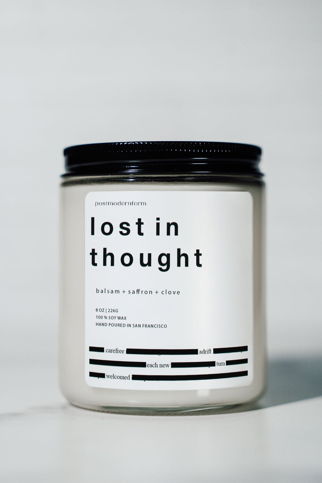 Lost in Thought - Balsam, Saffron & Clove Candle