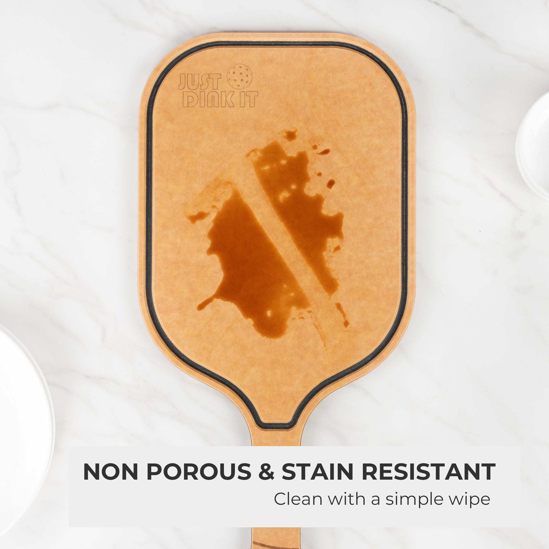 "Just Dink It" Pickleball Charcuterie Cutting Board