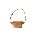 Francesca Handwoven Leather Belt Bag