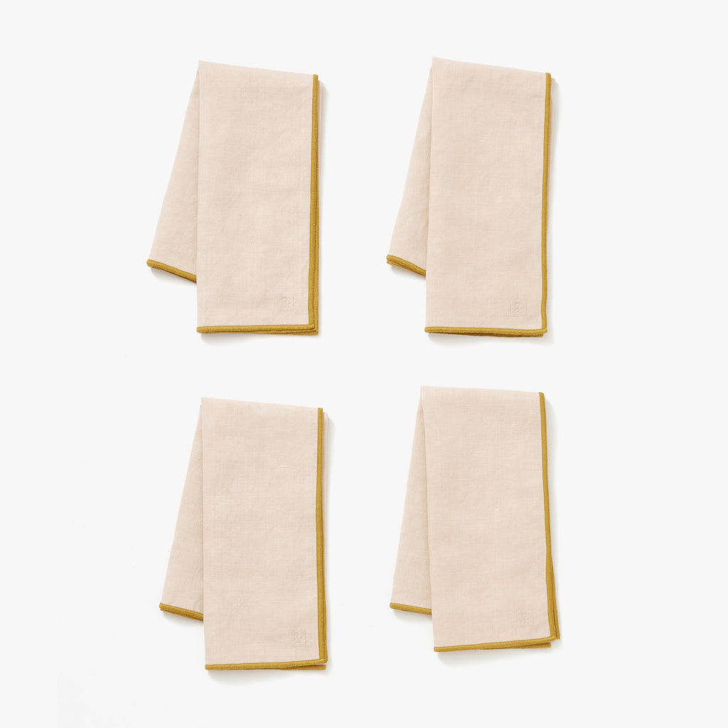 Cloth Napkins - Oat (Set of 4)
