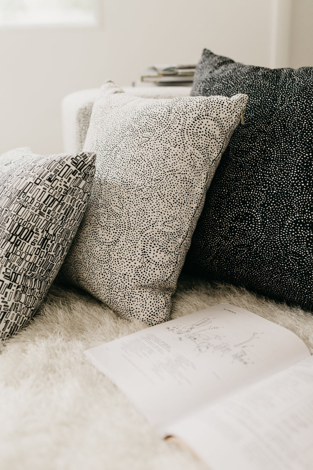 Leucadia in Albatross Pillow (16" x 20")