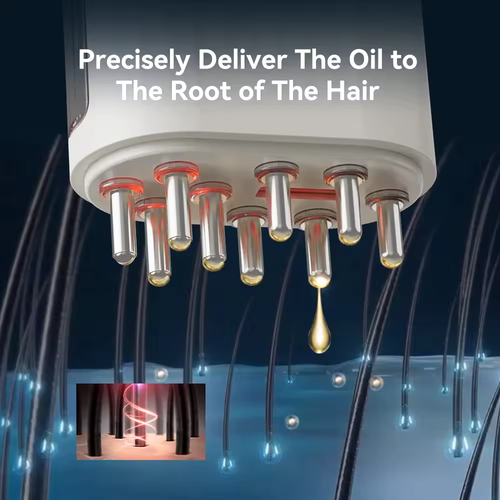 2-in-1 Electric Oil Applicator & Vibration Scalp Massager