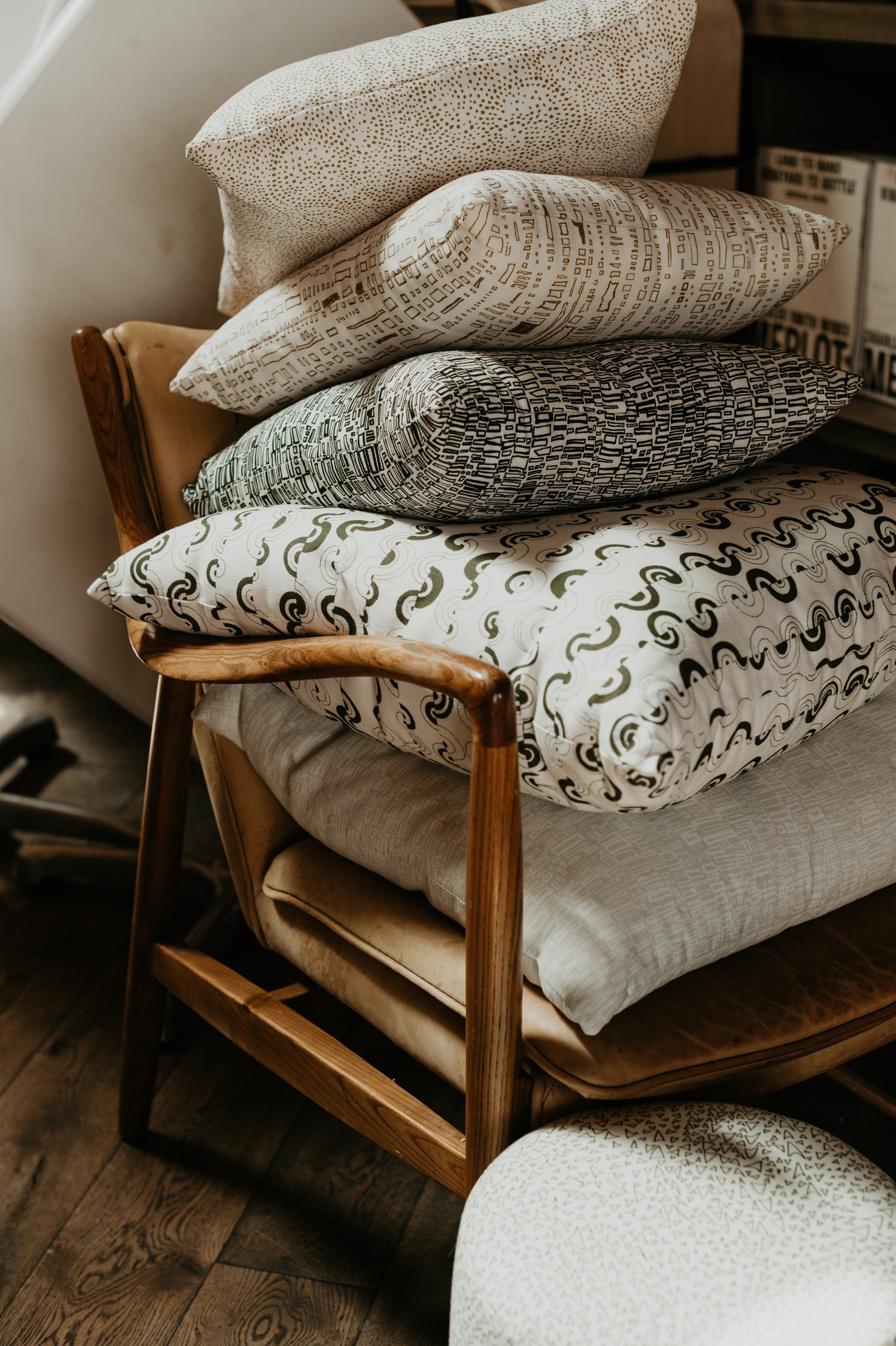 Ortega in Cereus Pillow (24x24in)