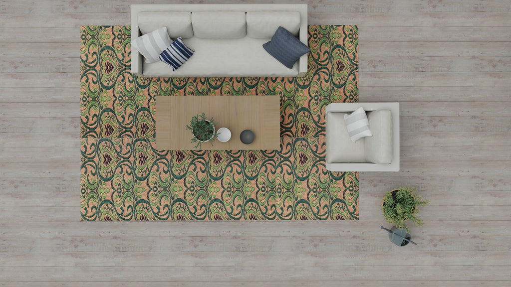 Oasis Medium Green Rug