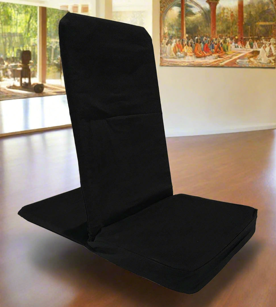 OMSutra Folding Meditation Chair – Portable Comfort for Meditation, Yoga & More