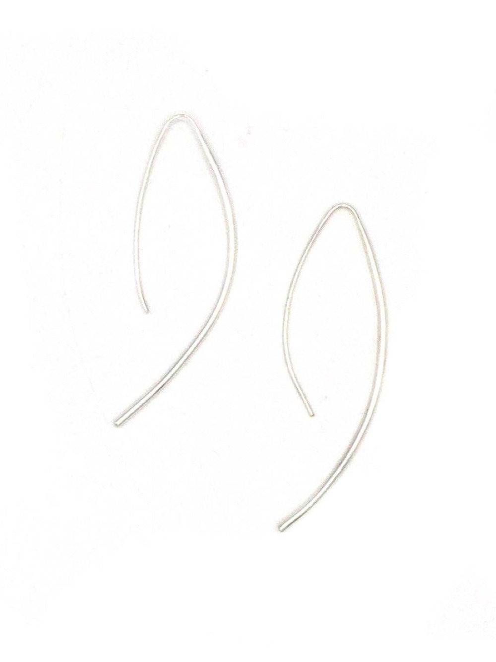 Elegant Curve Drop Earrings