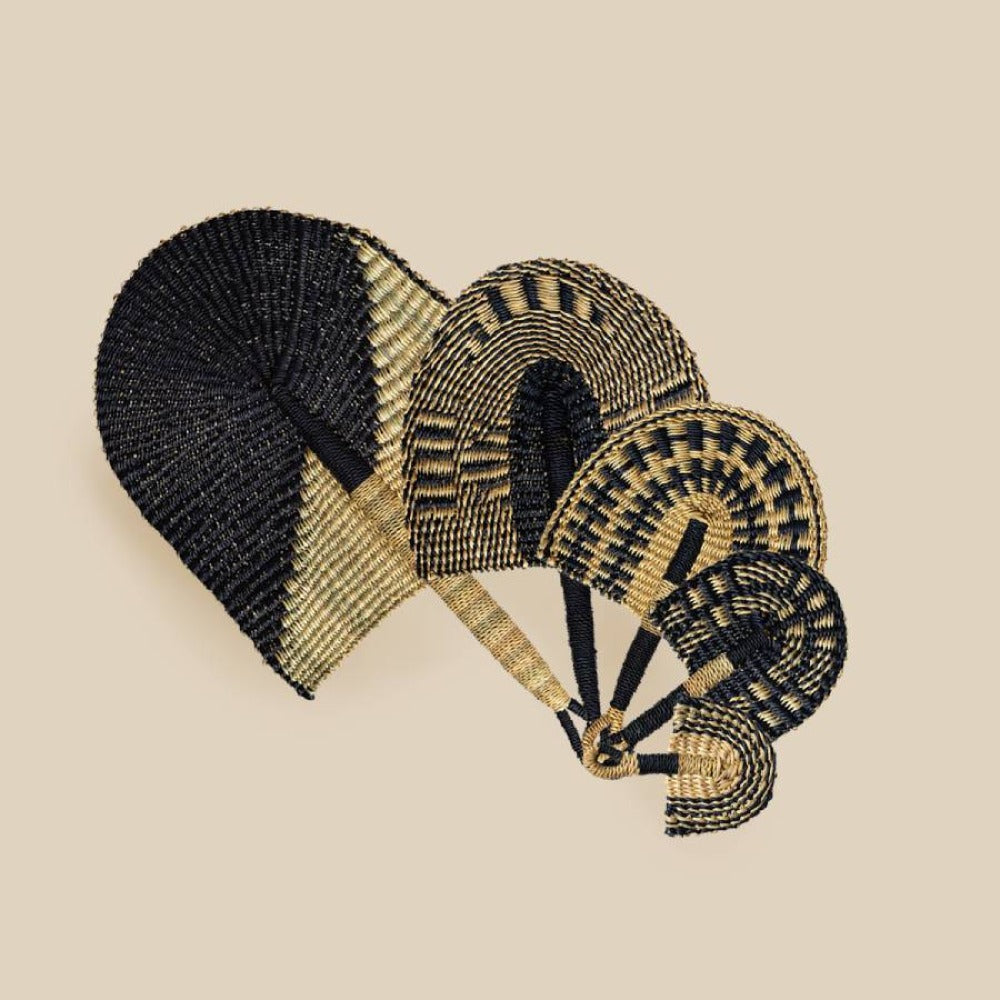Quintet Ghanaian Fans (Set of 5)
